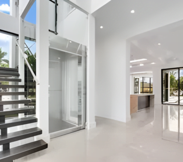 المصاعد المنزلية