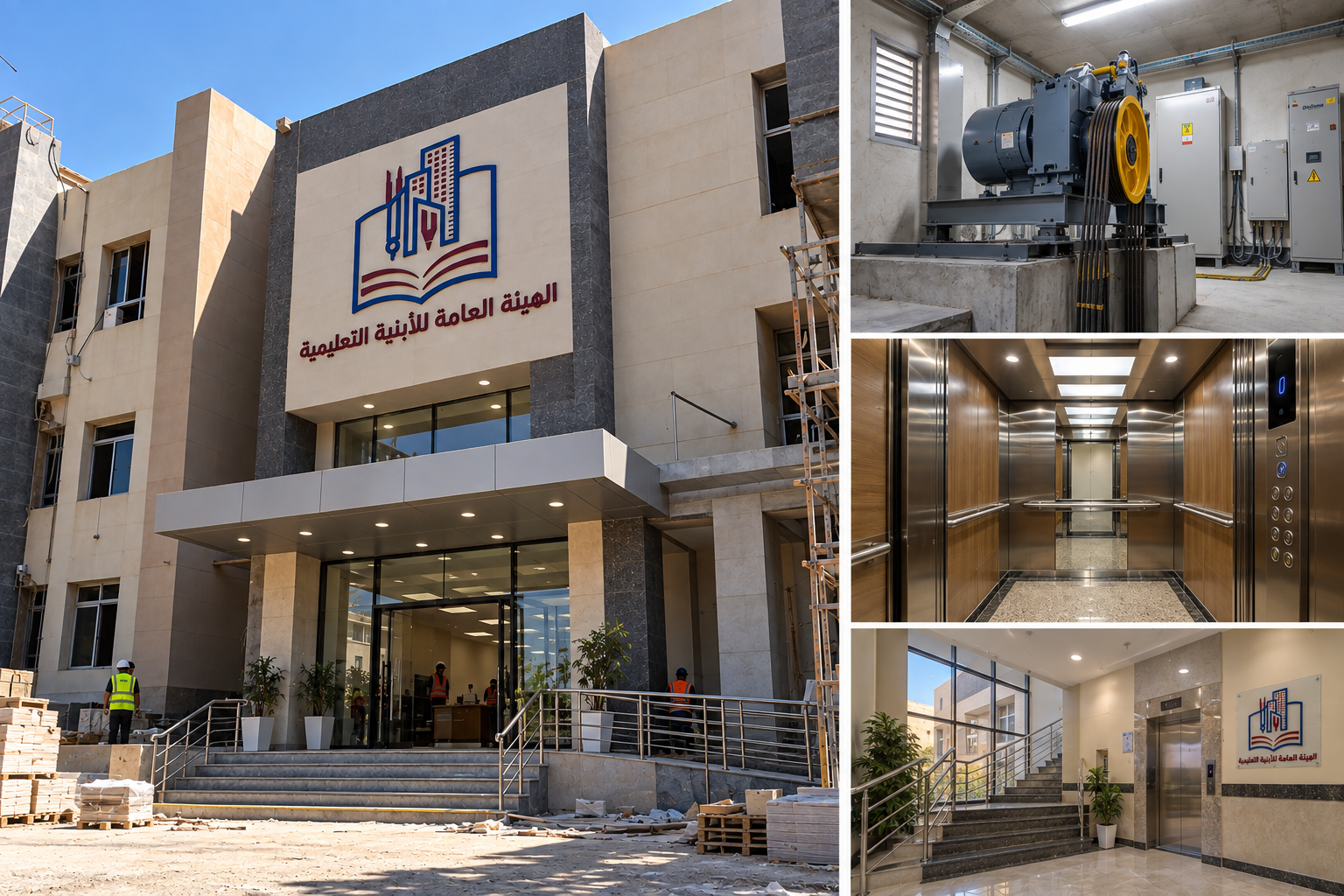الهيئة العامة للأبنية التعليمية بالوادي الجديد